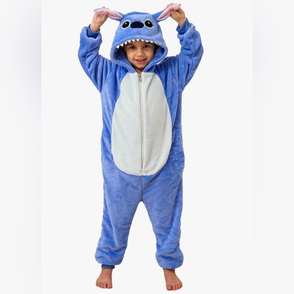 Other - Blue Stitch Kids Onesie Size 8